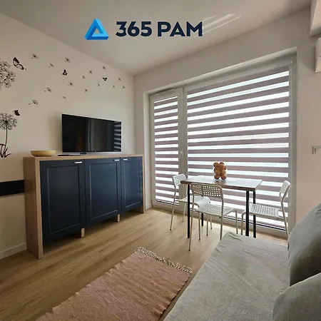 Blekitne Parking I Klimatyzacja - 365pam Apartment