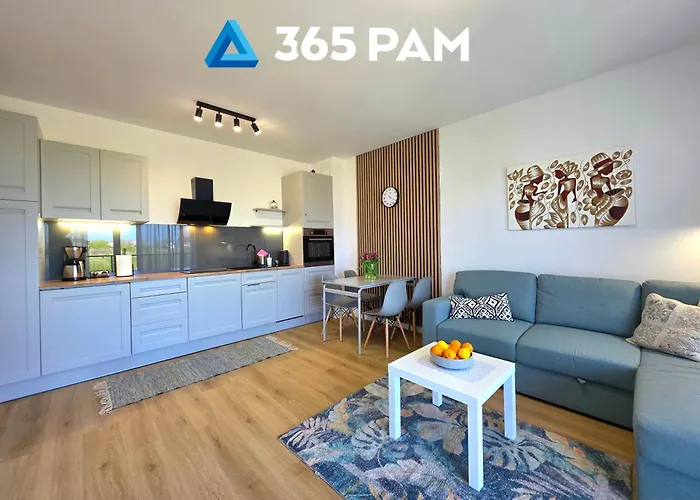 Апартаменты 365pam - Blekitne Parking I Klimatyzacja W Cenie *