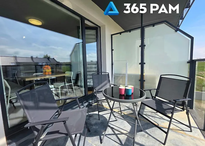 Апартаменты 365pam - Blekitne Parking I Klimatyzacja W Cenie