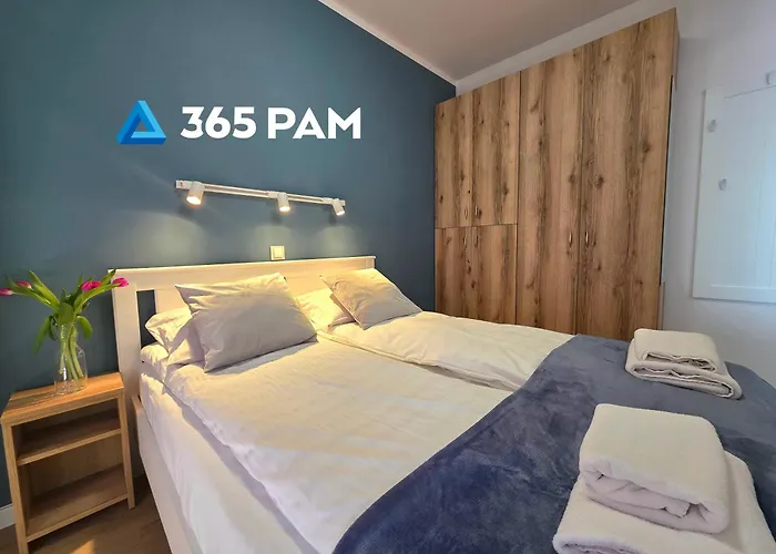 Апартаменты 365pam - Blekitne Parking I Klimatyzacja W Cenie